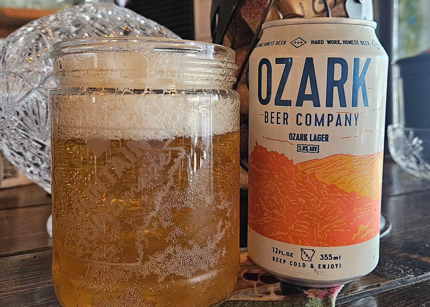 Ozark Beer Company lager